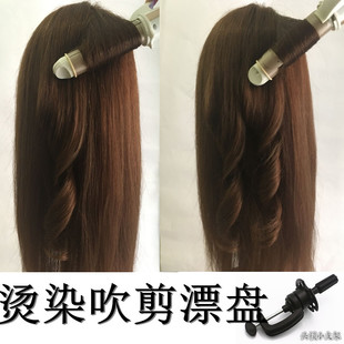 头模全真发模特头模可烫卷染美发公仔头理发店全真发假人头模型头