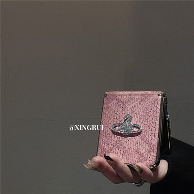 铰链弹簧磁吸中轴保护折叠手机壳