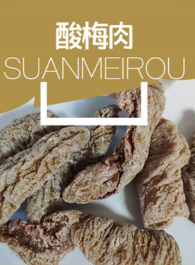 香港启发酸梅肉酸咸话梅肉无核散装孕妇开胃零食蜜饯果脯果肉梅子