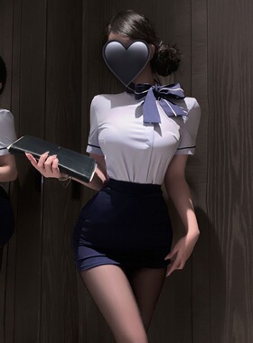 隐欲 「绒诱」空姐制服性感网红主播角色扮演女警秘书套装qqny