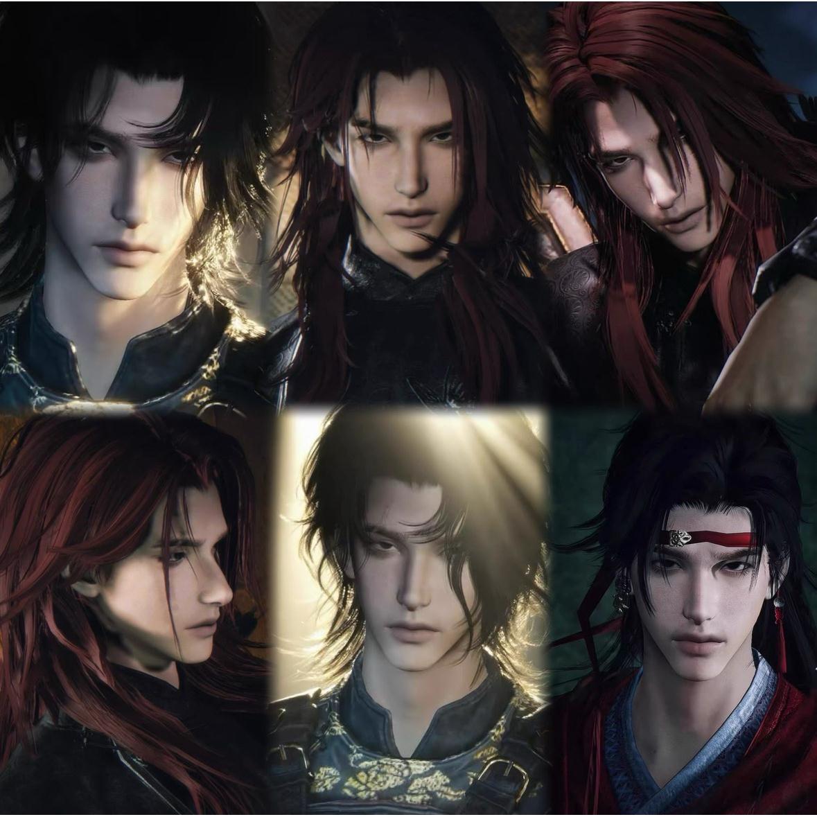 薄荷龙 合集 BBBBae 可单拍 燕云十六声端游手游通用男捏脸