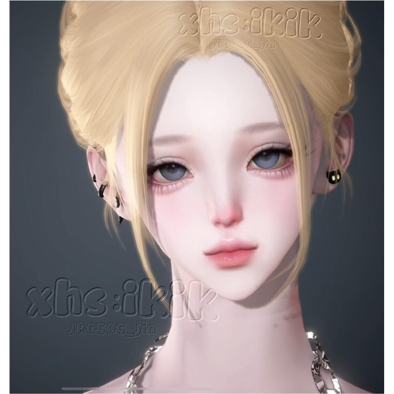 ikik 7月6 逆水寒手游捏脸全职业女通用 原版