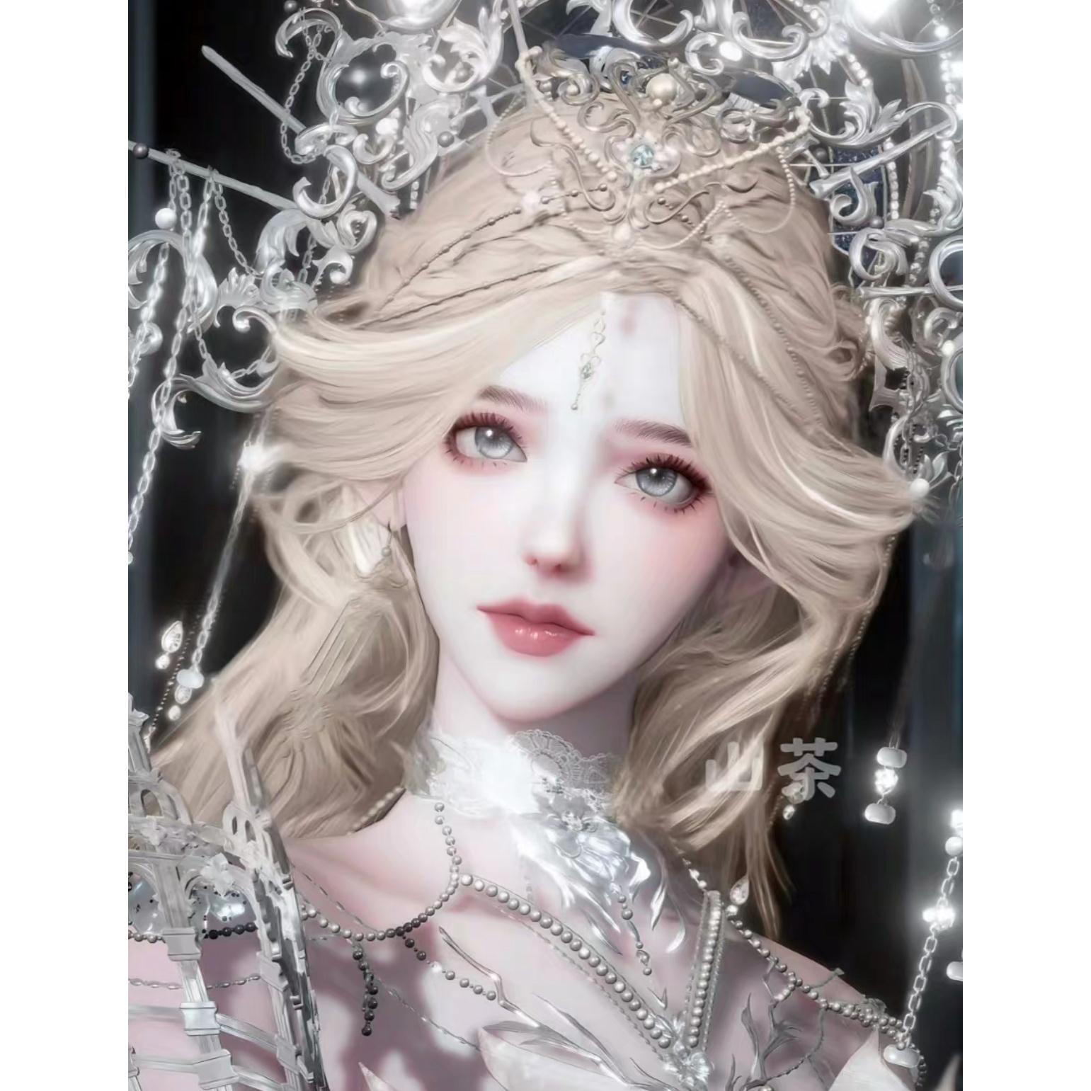 瓦洛丽亚 以闪亮之名捏脸 成女捏脸 国服可用 山茶