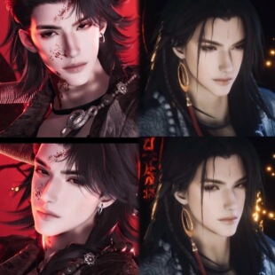 正直且反派的西瓜汁 尼古拉斯柴犬 燕云十六声捏脸男端游手游通用