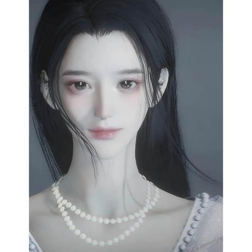 令颜 疏钟撞月 真人感 燕云十六声捏脸女 端游手游通用