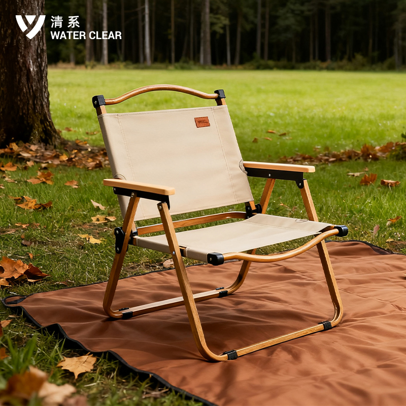 克米特椅户外便携式折叠椅轻便露营装备野餐钓鱼凳子靠背沙滩椅子