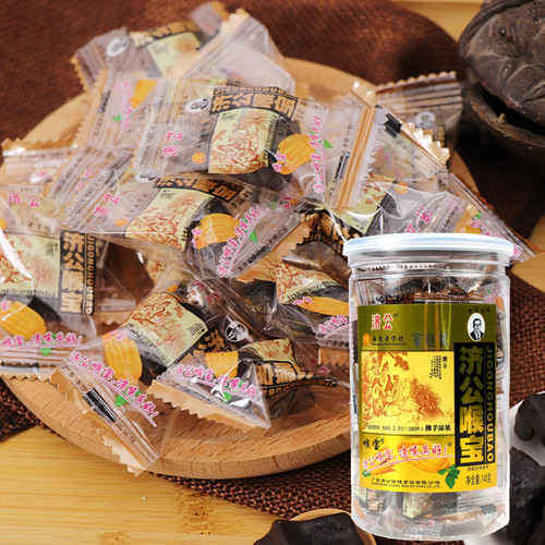 潮州特产济公喉宝140g罐装佛手果