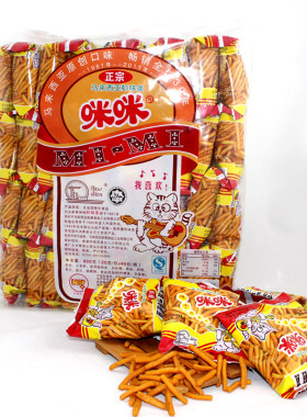 马来西亚风味怀旧零食咪咪虾条