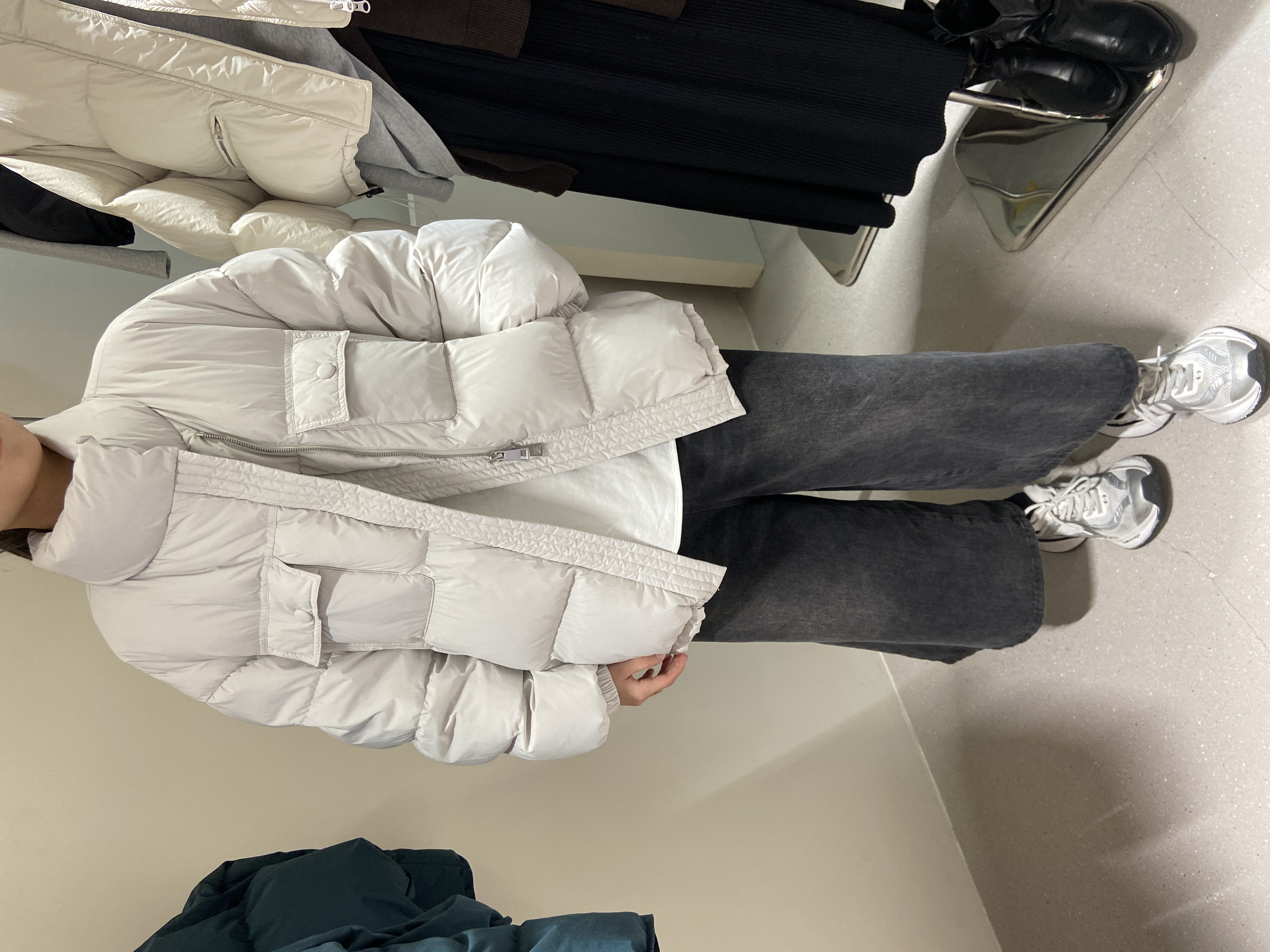 MOCHA DAN韩版简约立领90白鸭绒羽绒服女冬季新款加厚宽松外套潮