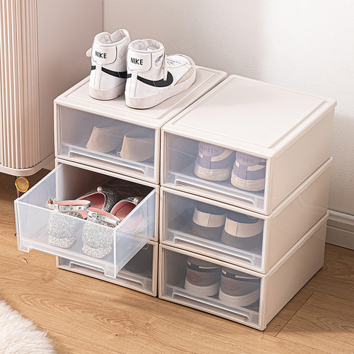 抽屉式收纳箱塑料家用透明