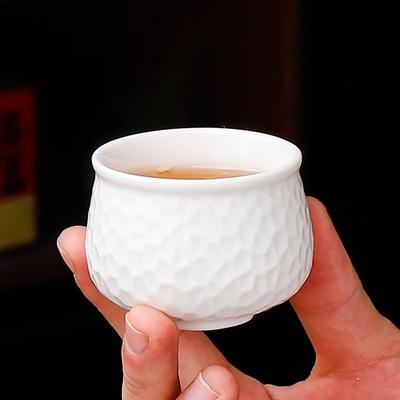 纯手工锤文茶壶主人杯