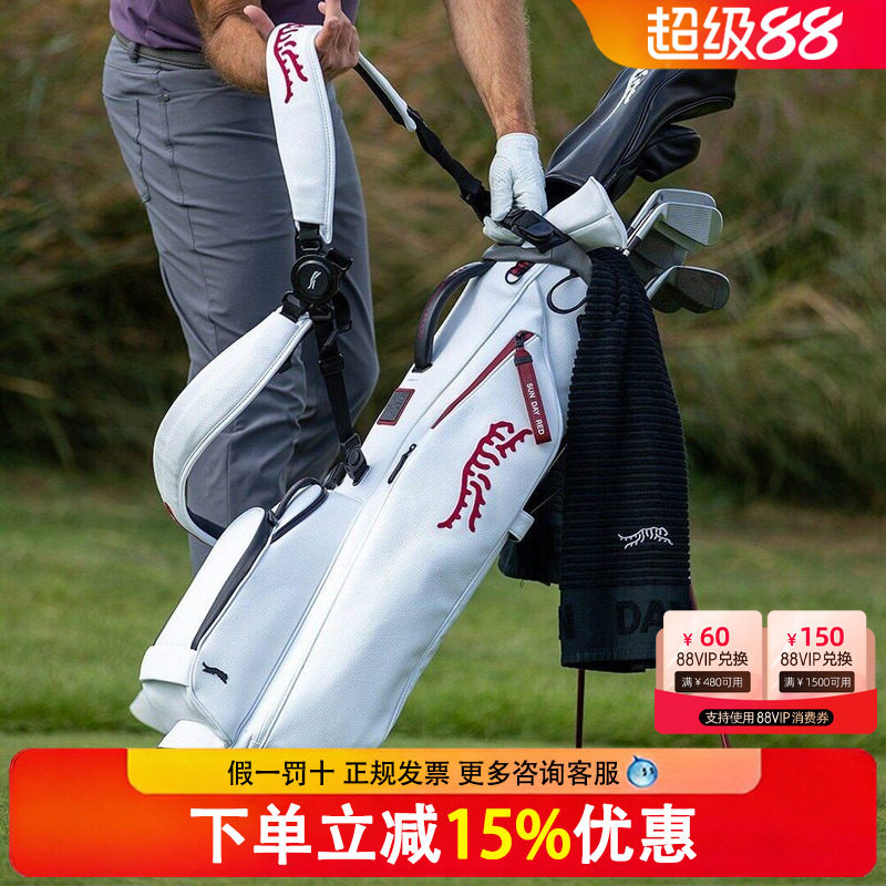 SUN DAY RED高尔夫球包老虎支架包周日红泰格伍兹GOLF BAG图片