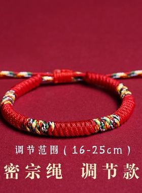 26马年藏式金刚结手绳端午节五彩手绳手工编织男女本命年情侣手链