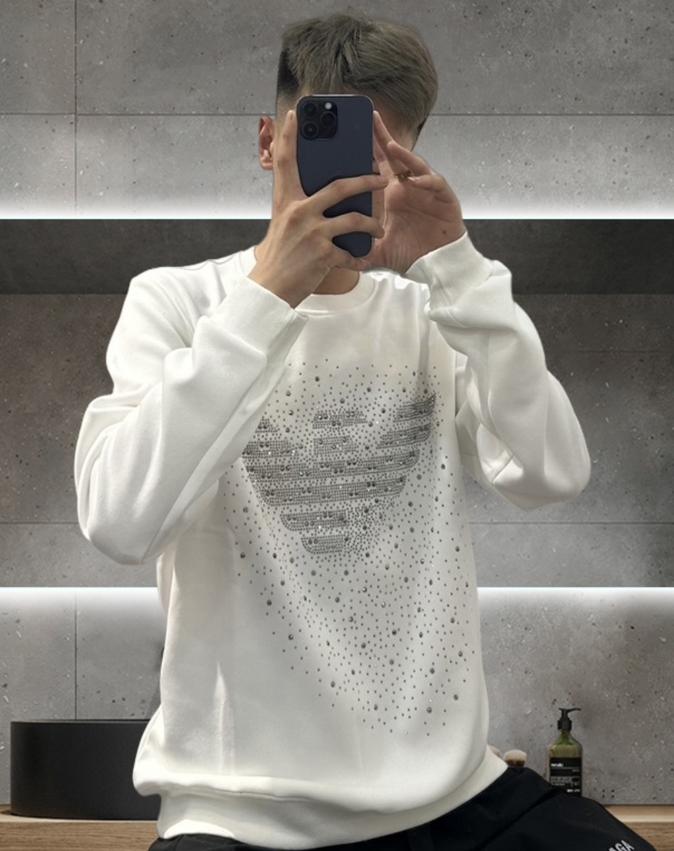 秋冬季潮牌烫钻卫衣男女纯棉加绒打底衫网红同款上衣服时尚情侣装,男装,卫衣,淘宝优惠券,粉丝福利购,淘宝优惠卷