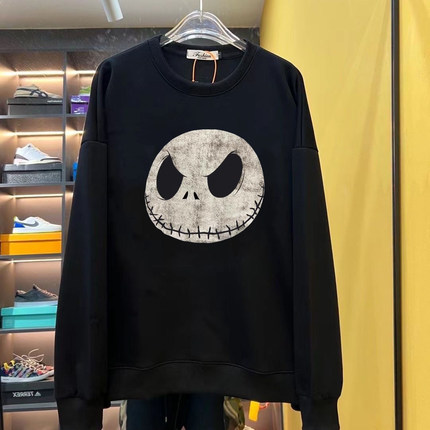 精神小伙潮牌卫衣男网红加绒长袖T恤小衫秋冬上衣服男纯棉打底衫
