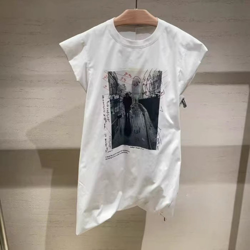 SACAI贺聪同款小众设计衬衫女