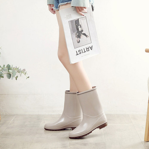 云钻高品质日式雨鞋女中