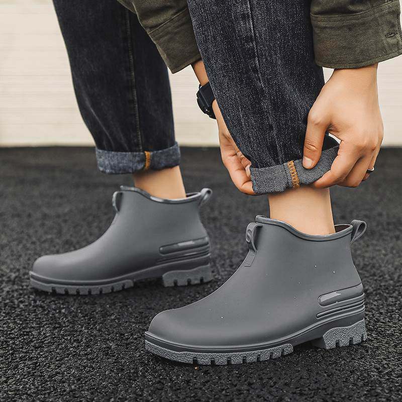 力德系防滑雨鞋男女款情侣时尚雨靴女登山钓鱼防水胶鞋加绒耐磨,居家日用,雨鞋/雨靴,淘宝优惠券,粉丝福利购,淘宝优惠卷