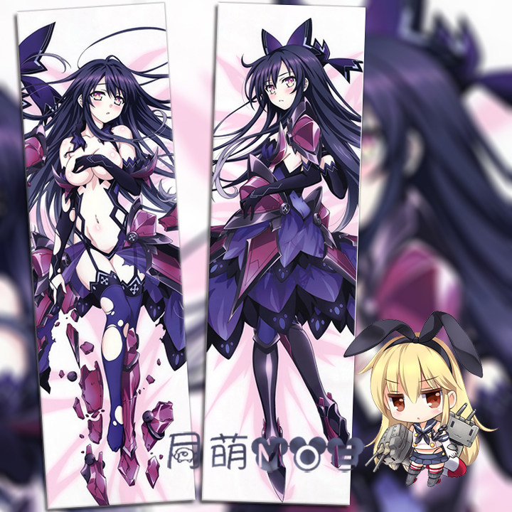 约会大作战 夜刀神十香 黑化反转动漫双面等身抱枕 靠枕2wt抱枕套