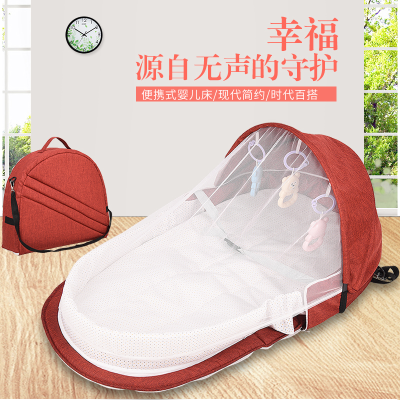 婴儿床床中床便捷式宝宝防压神器枕边婴儿床新生可放床上的婴儿床在类目 尿片/洗护/喂哺/推车床, 童床/婴儿床/摇篮/餐椅, 婴儿床/儿童床中 - 来自Buy2taobao.com提供专业的淘宝代购服务