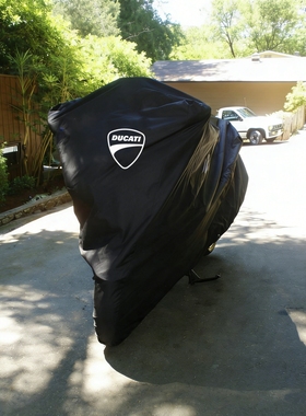 适用杜卡迪MTS派克峰V4揽途950/1200/1260安德鲁ADV沙漠X车衣罩套