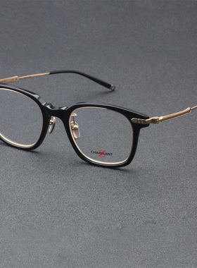 新款夏蒙Charmant全框眼镜架日本Z钛系列配近视男商务眼镜ZT27128