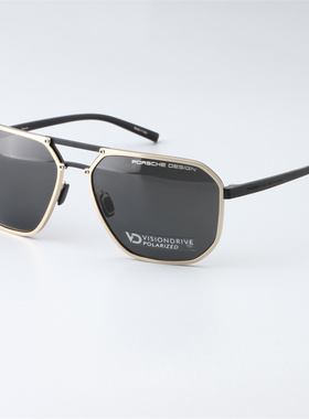 PORSCHEDESIGN偏光飞行员男墨镜