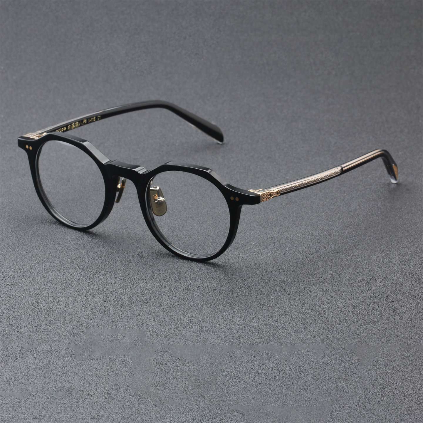 内藤熊八作近视眼镜框男款N-115眼镜架男款女款大脸显瘦板材眼镜