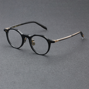 内藤熊八作近视眼镜框男款N-115眼镜架男款女款大脸显瘦板材眼镜