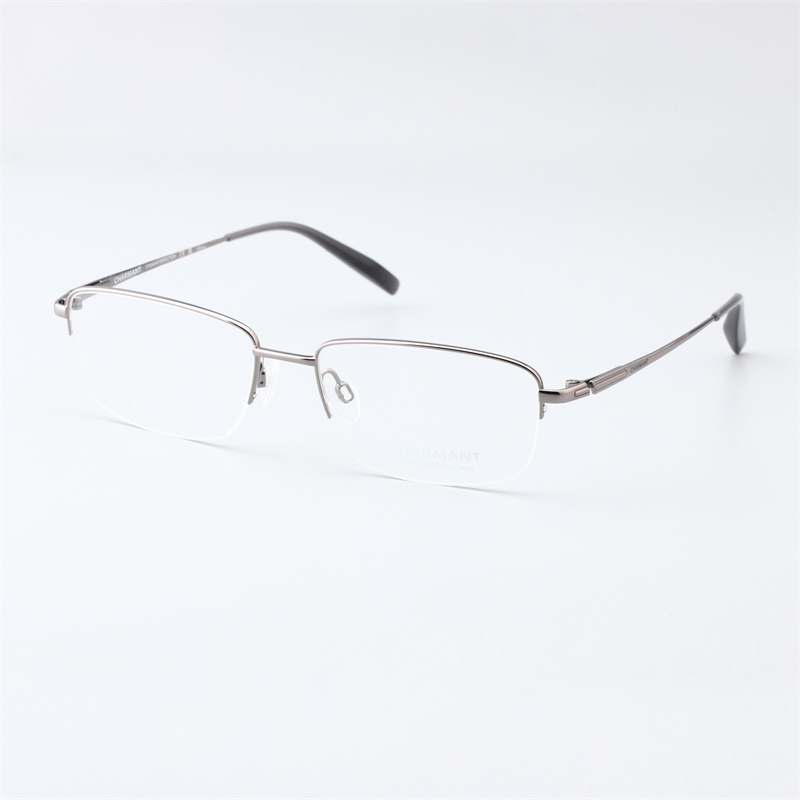 品牌特价钛合金半框男士眼镜架