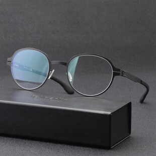 超轻无螺丝无焊接近视眼镜框 女款 Kleo berlin艾晰柏林薄钢男款