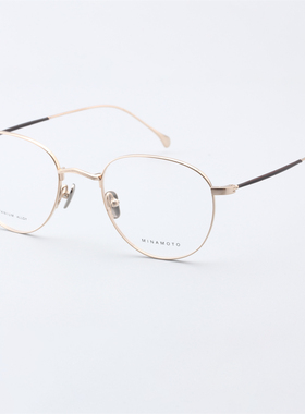 特价日本CHARMANT夏蒙眼镜男女同款圆框源系可配近视镜框MN-31016