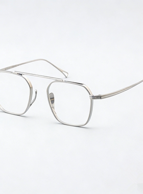 Kame ManNen万年龟新款 圆框日本纯手工眼镜框 近视眼镜KMN 9502