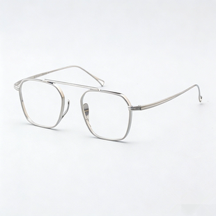 Kame ManNen万年龟新款 圆框日本纯手工眼镜框 近视眼镜KMN 9502