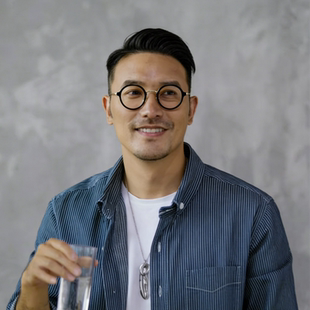 新款Kame ManNen万年龟日本手工眼镜框圆框近视眼镜架 KMN 1110