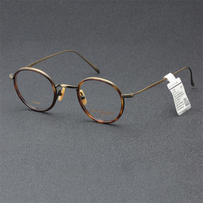 奥德赛复古眼镜架框减龄男女款