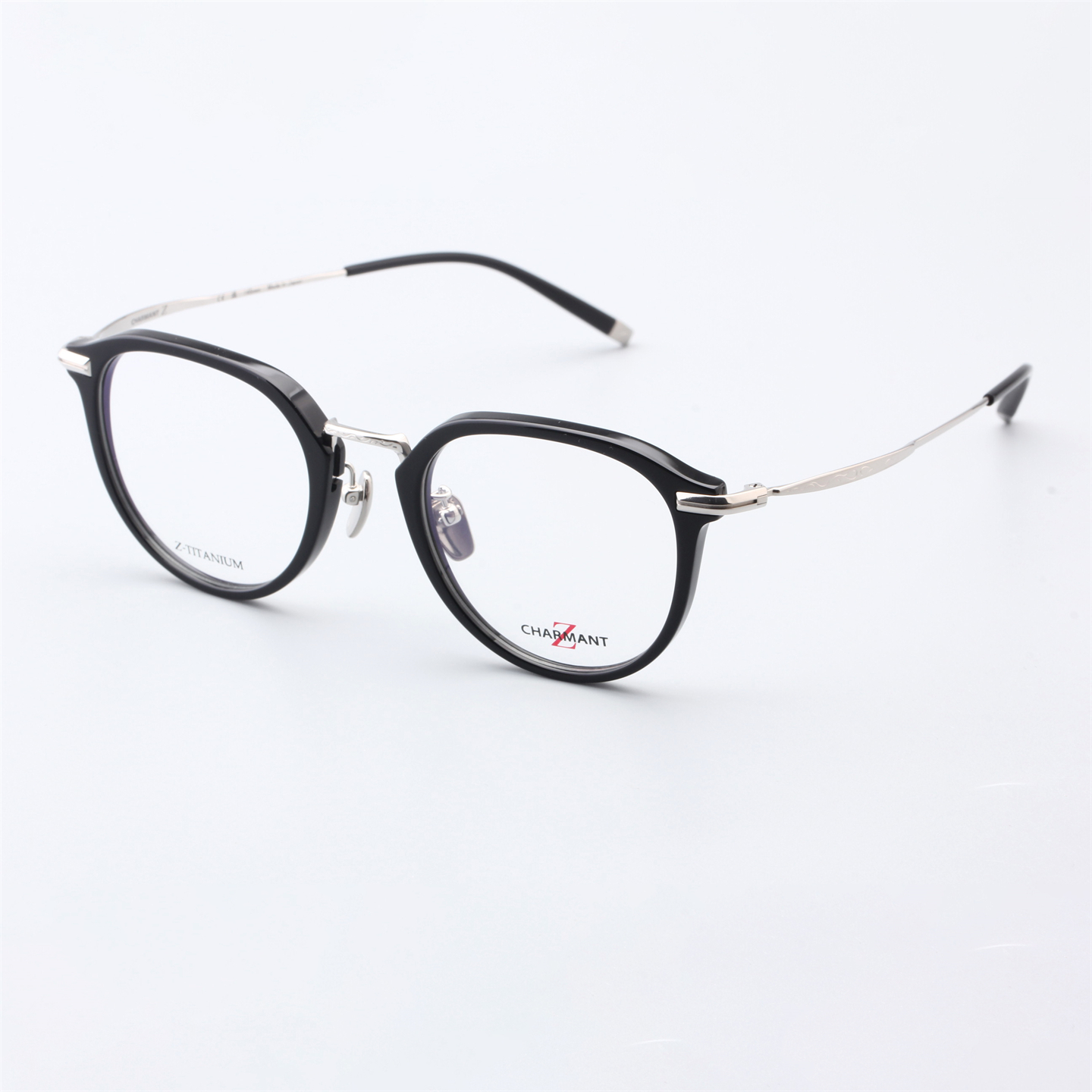 CHARMANT夏蒙Z钛镜架全框男士复古时尚超轻舒适近视眼镜框ZT27082