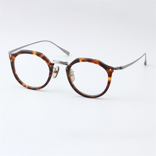 新款内藤熊八作日本手工眼镜框钛手作镜架时尚近视眼镜架N-054