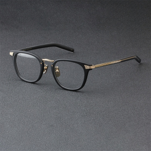【新款】内藤熊八作日本手工眼镜框潮框板材复古近视眼镜架 N-406