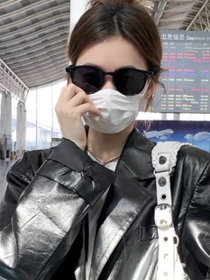 男 开车骑行小框小脸墨镜女高级感防紫外线防晒太阳眼镜2024年新款