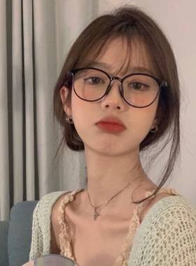 韩国超轻素颜神器平光镜女