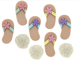 手机壳装 up美国进口造型扣 饰扣 小拖鞋 衣服扣BT7697 dress 款