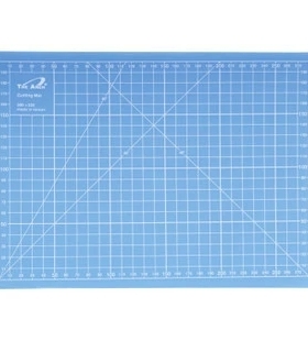 台湾DIY拼布工具 雕刻垫板 A2蓝色半透明裁纸垫板 介刀板GM-2PT