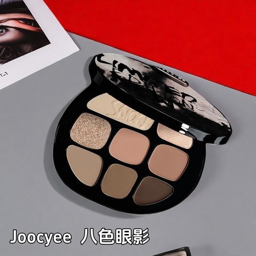 酵色八色眼影05灰粉盘烟熏妆正品