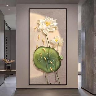 2026年新款 饰壁画高端过道客厅墙贴纸 入户玄关贴画3d立体自粘装