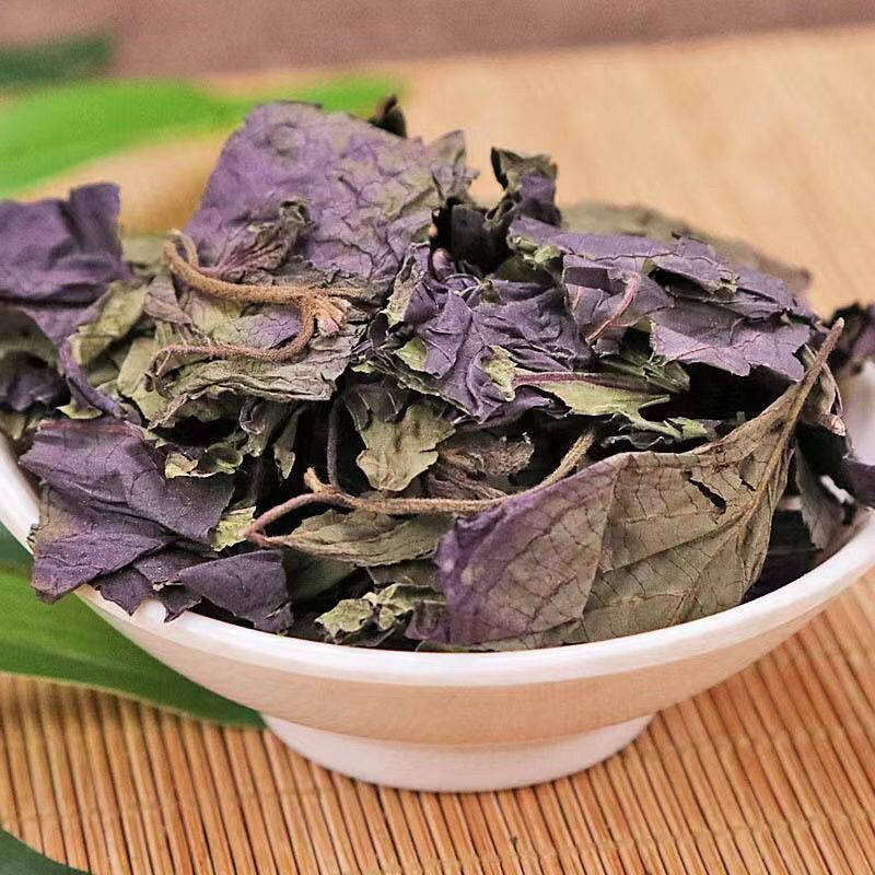 广西全叶紫苏叶香苏叶干全叶无梗干货烧鱼虾蟹去腥精选无梗货250g