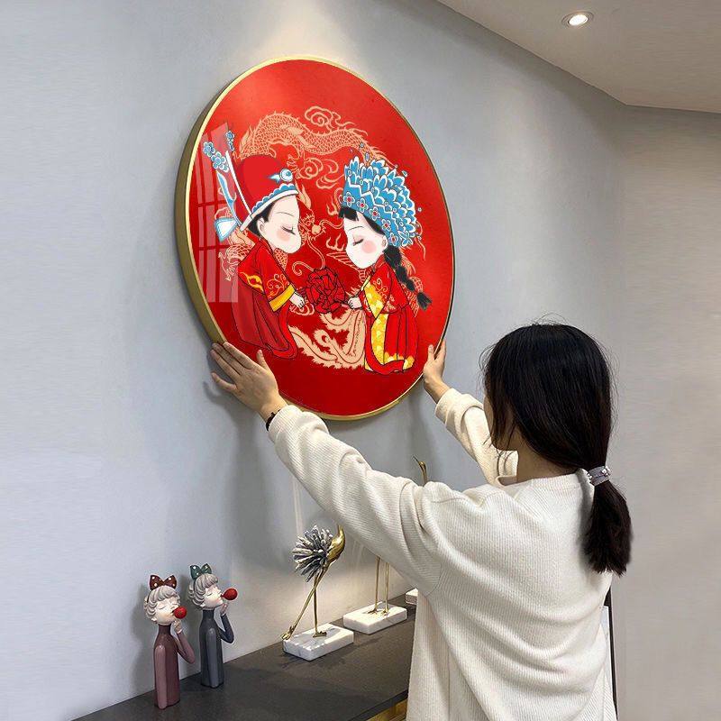 新款5d钻石画2026结婚龙凤钻石绣