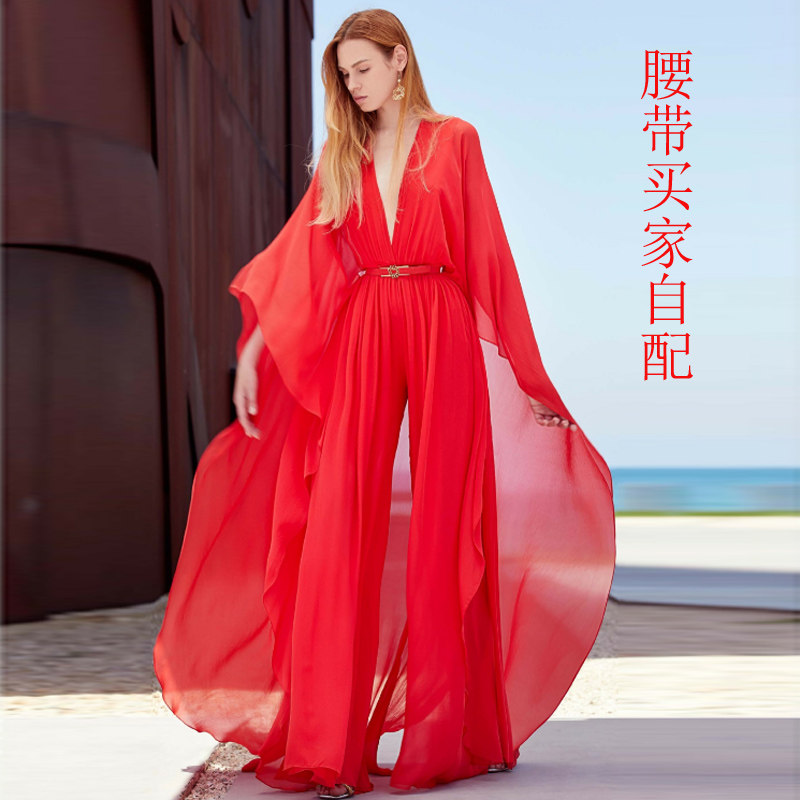 晚礼服长款主持修身优雅