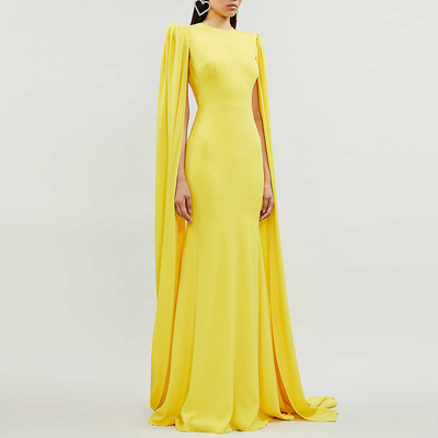 拖尾晚礼服女2025新款红毯走秀