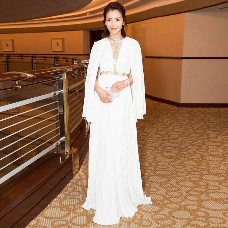 Chorus Evening dress 2020 new pattern Gas field Queen Red carpet Catwalk banquet Host Dress grace temperamentin the Women's clothing/Boutique , Wedding/Cheongsam/Formal dress , Formal dress/Evening  category - from Buy2taobao.com to provide professional Taobao agent buy service